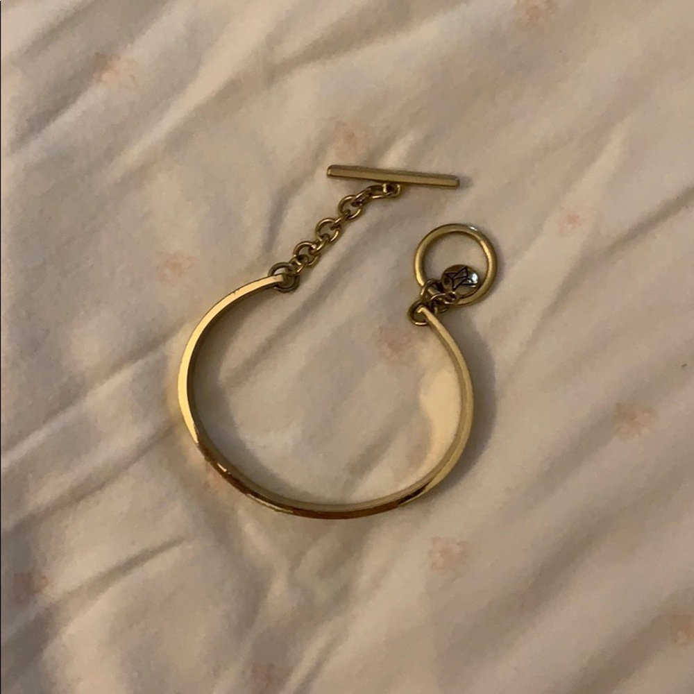 Gold bangle - Picture 2 of 2